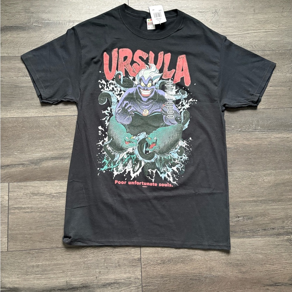 Adult Ursula "Poor Unfortunate Souls" The Little Mermaid T-Shirt Size Medium NWT